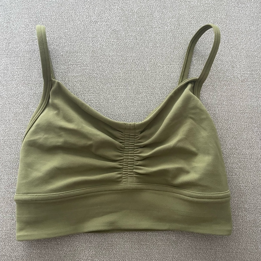lululemon athletica Olive Green Light Support Sports Bra